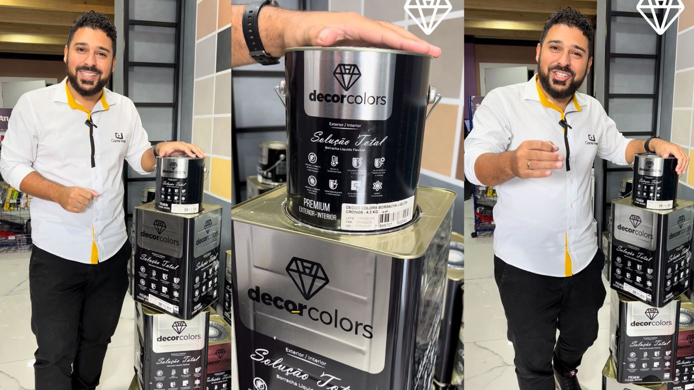 VÍDEO: uma tinta que evita infiltração, previne e combate microfissuras? A borracha líquida Solução Total é a ideal para a sua obra!