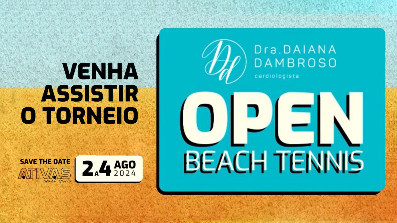 VÍDEO: Ativas Beach Sports promove Open de Beach Tennis, em Xanxerê