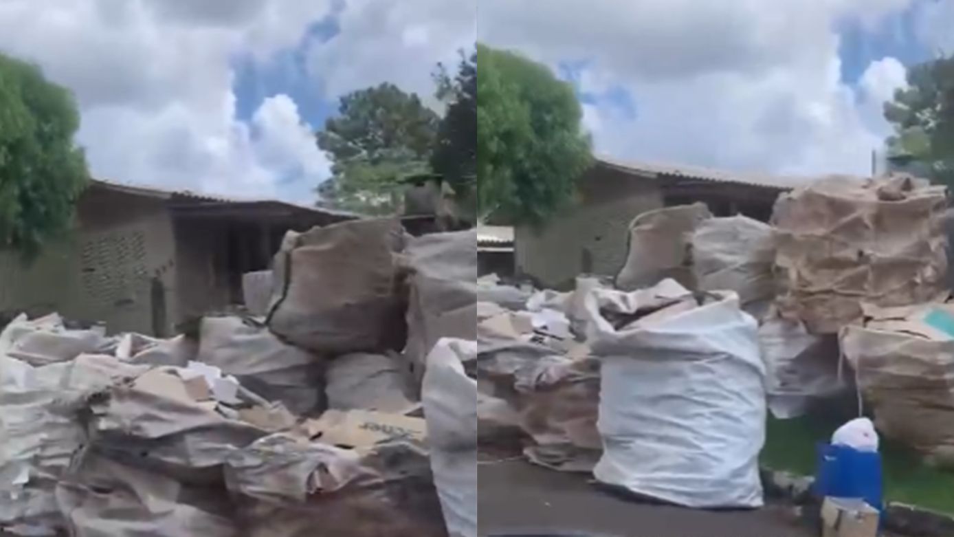 Proprietário de residência é notificado pela segunda vez após denúncias de acúmulo de lixo, em Faxinal dos Guedes 