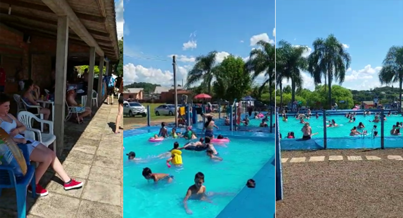 Área de Lazer Arco Íris de Xaxim bateu recorde de público após fazer divulgação no Canal Ideal