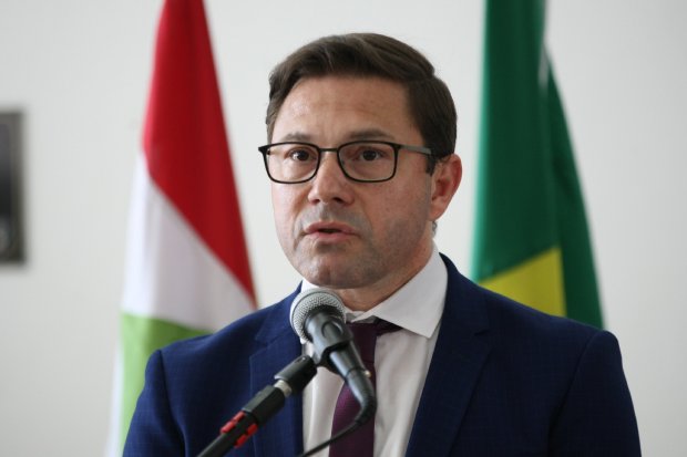 Ghizoni, em 2018. Foto: Mauricio Vieira/Arquivo/SECOM