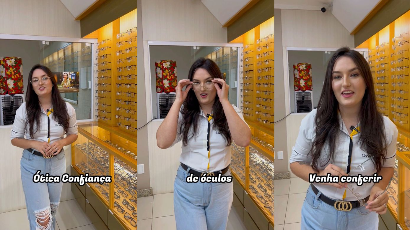 VÍDEO: conheça a linha de óculos de grau e solares disponíveis na Joalheria e Ótica Confiança!