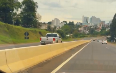 VÍDEO: Perigo na BR-282, em Xanxerê