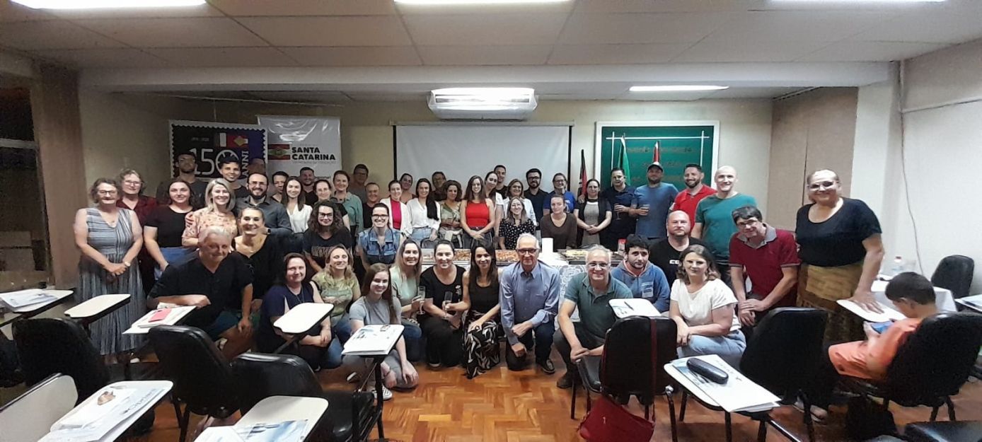 Curso de italiano promovido pela Associação Vêneta, em Xanxerê, inicia em março e ainda tem vagas disponíveis 