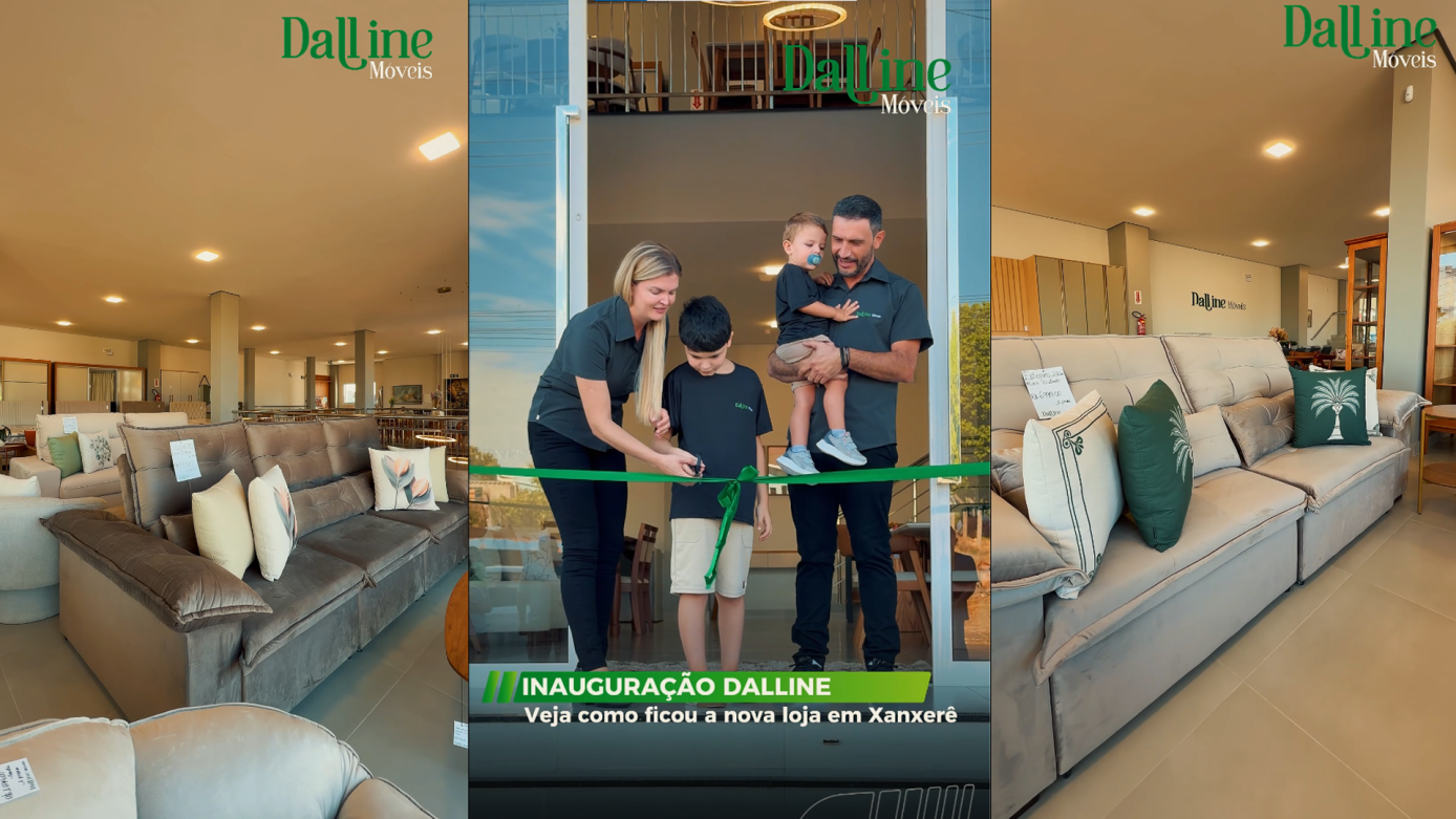 VÍDEO: Dalline Móveis inaugura nova loja em Xanxerê
