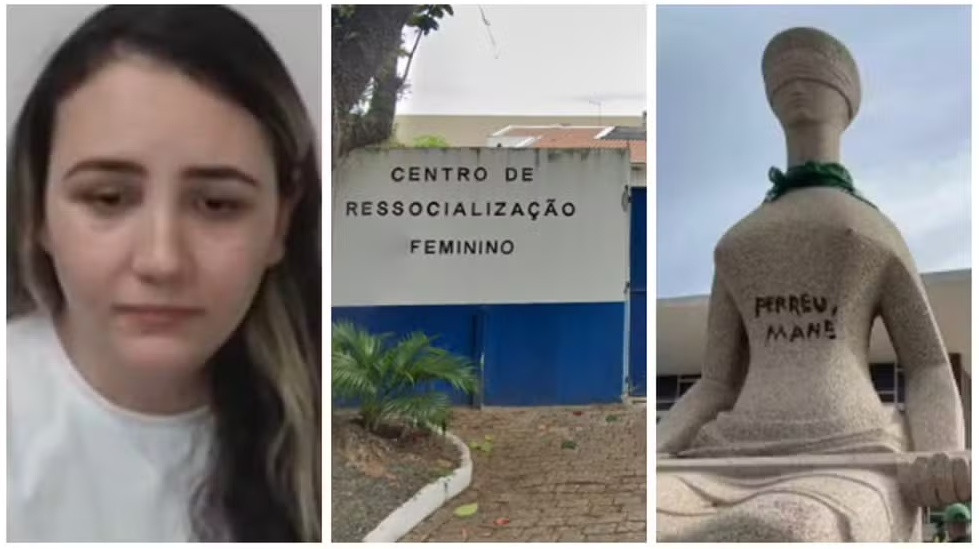 Alexandre de Moraes autoriza Débora do Batom a cumprir pena no regime semiaberto