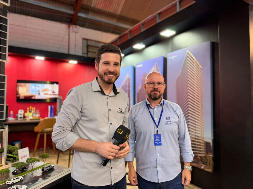 VÍDEO: oportunidade para investir em Chapecó no estande da Deliz Imóveis na ExpoFemi 2026