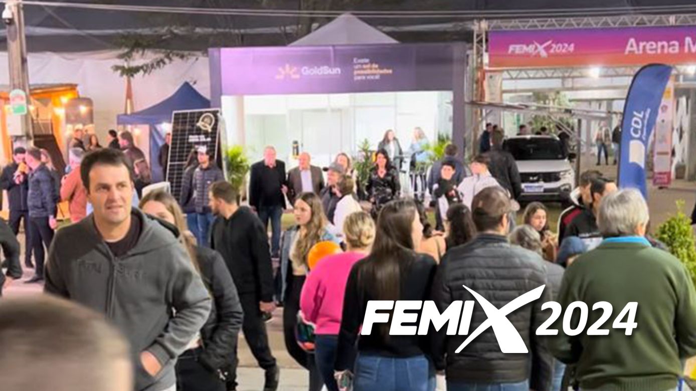 VÍDEO: tem show especial nesta sexta-feira na Femix Concórdia com o humorista Paulinho Mixaria