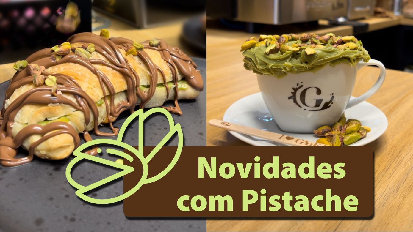 VÍDEO: café e croissant de Pistache? Na GAaFfer Xanxerê você encontra!
