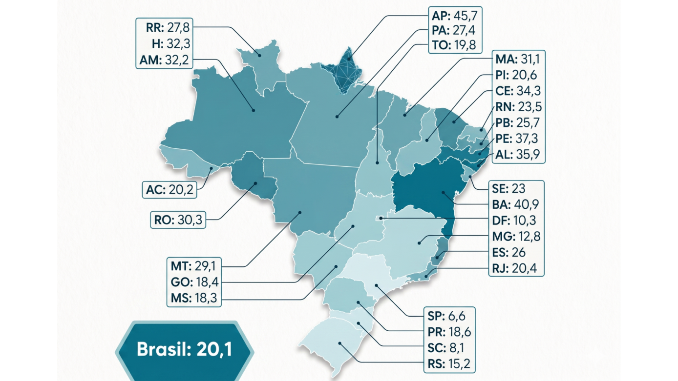 Brasil registra menor taxa de homicídios dos últimos 11 anos, aponta Atlas da Violência 2026