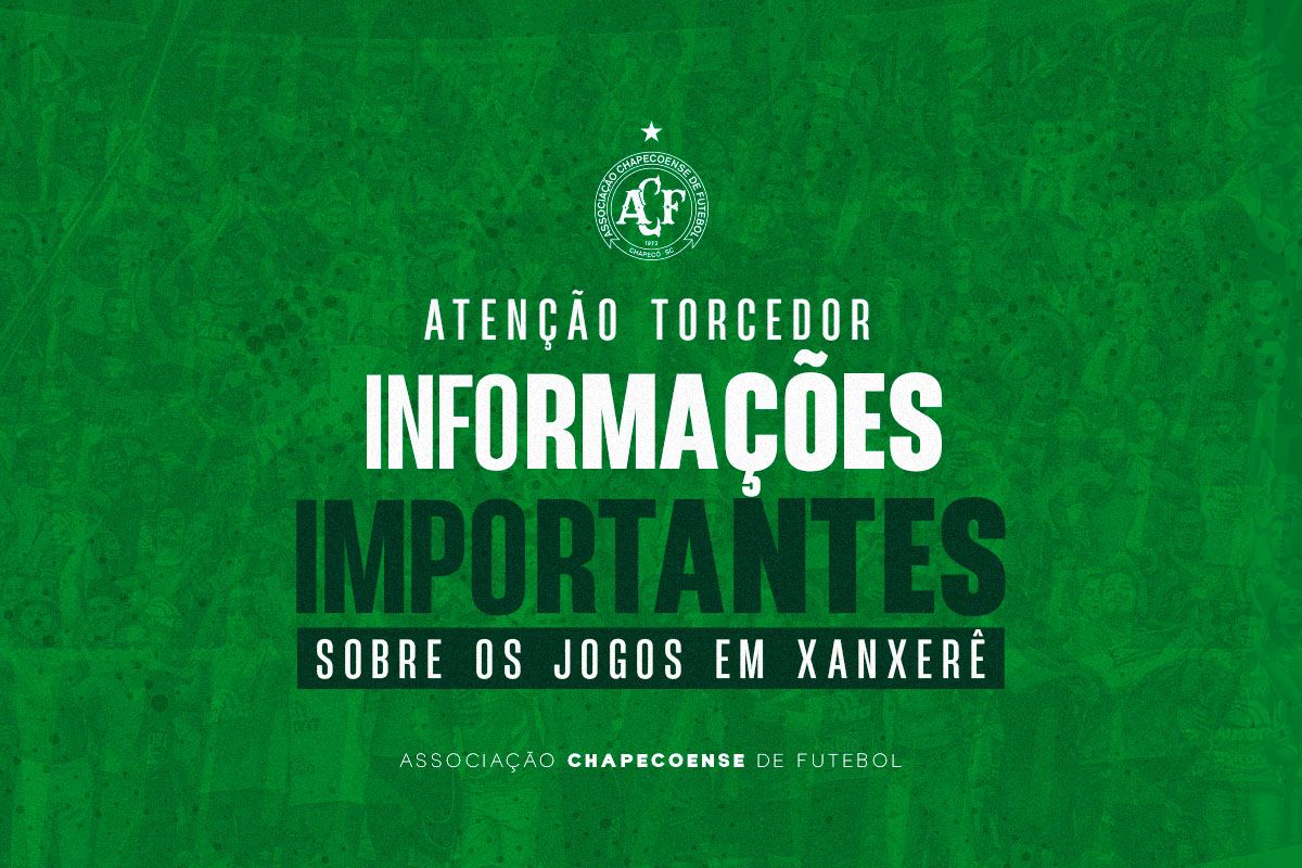 Chapecoense define dinâmica para comercialização de ingressos para jogos em Xanxerê