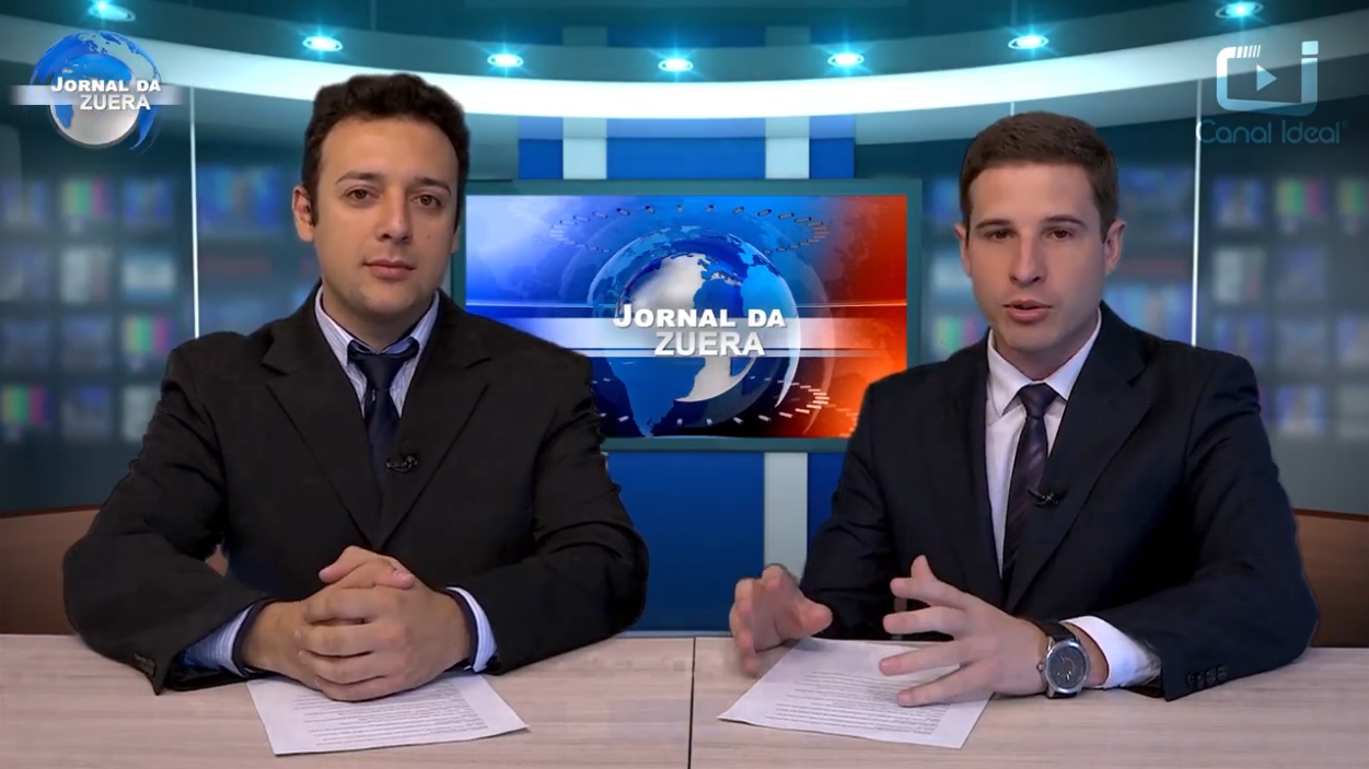 VÍDEO: Resolvemos reagir ao primeiro Jornal da Zuera… e chamamos a Ale pra comentar tudo 