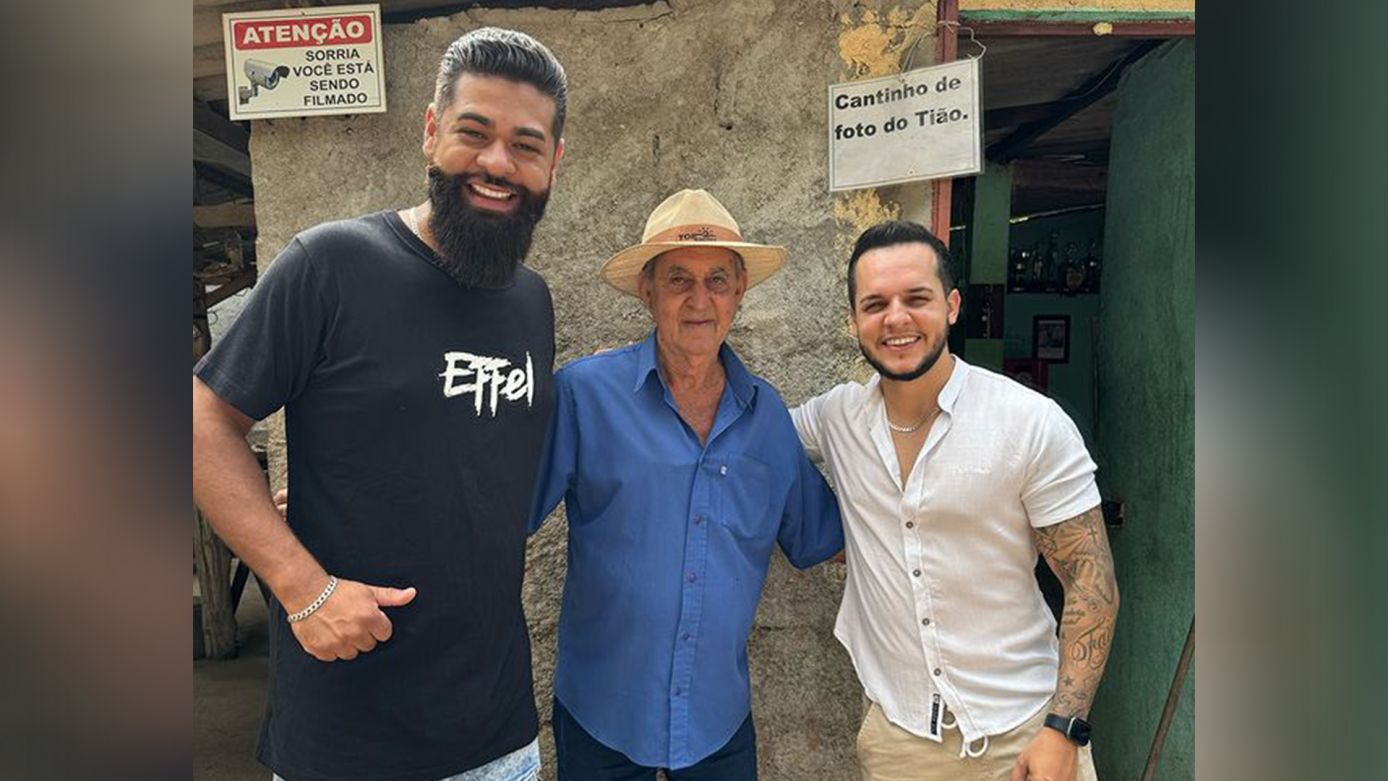 Dupla Léo e Gian lançará nova música “Pinga de Metro” com participação do influenciador Tião