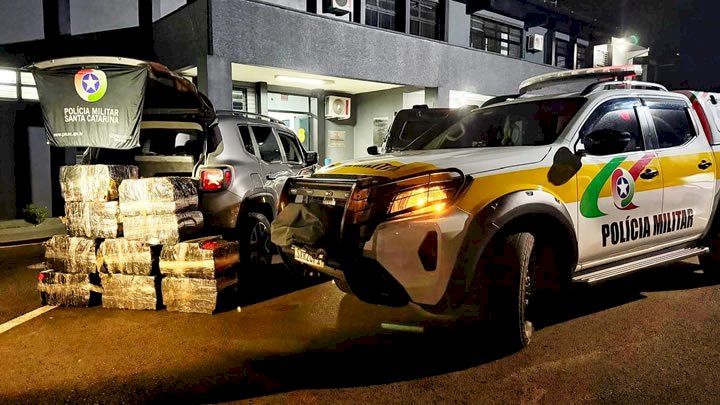 Mais de 300 kg de maconha são apreendidos em motel às margens da SC-350