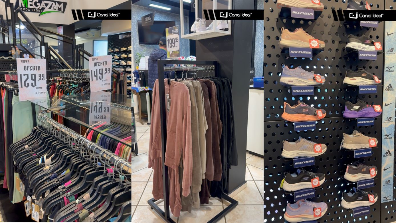  VÍDEO: Megazam Xanxerê trouxe várias opções de presentes para o Dia das Mães 