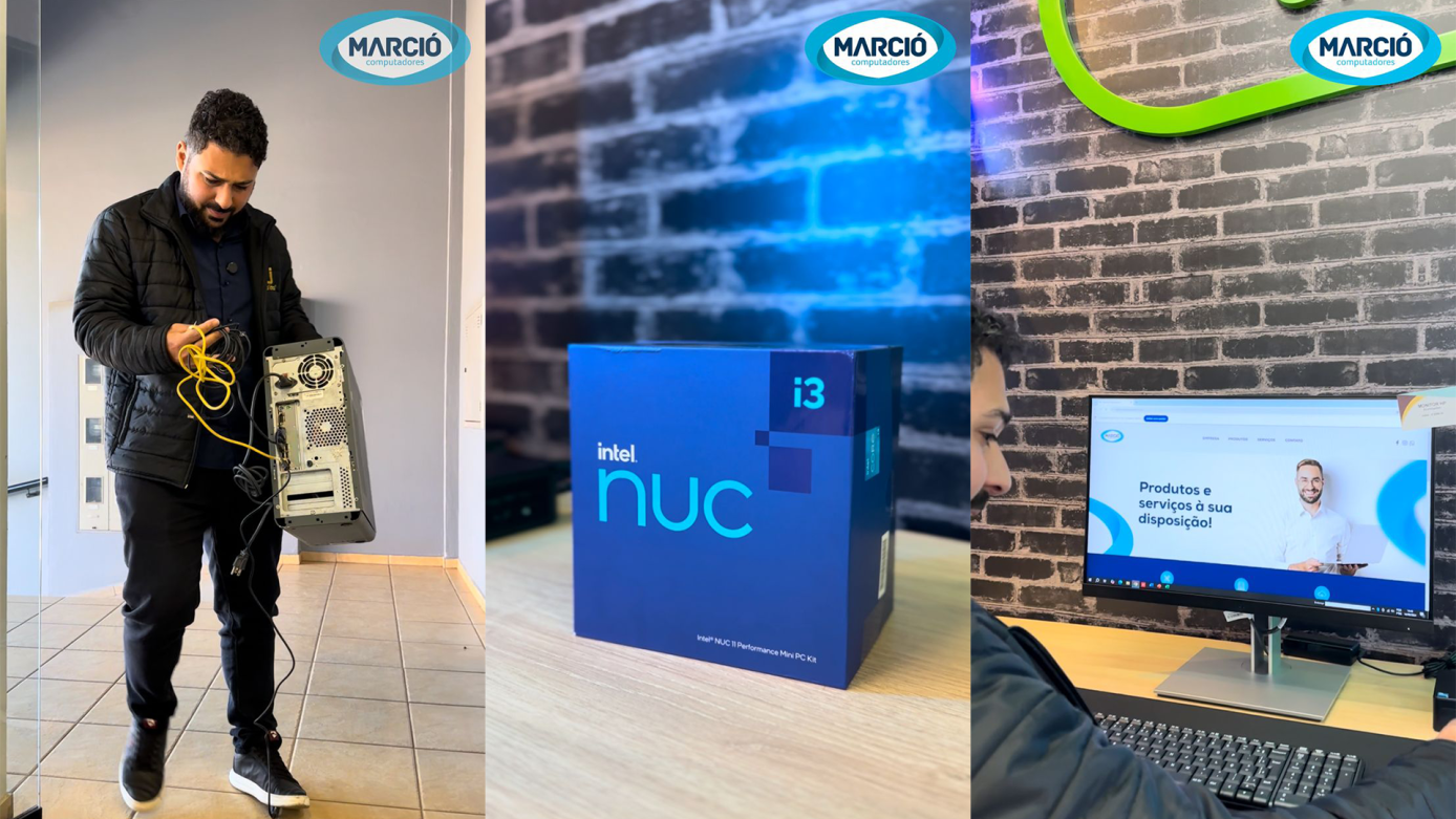 VÍDEO: Conheça o Nuc, um computador pequeno, mas de muita potência!
