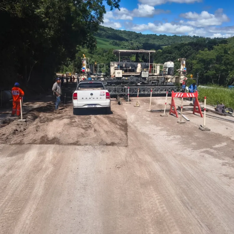 PMRv informa interdição total da SC-305 em São Lourenço do Oeste