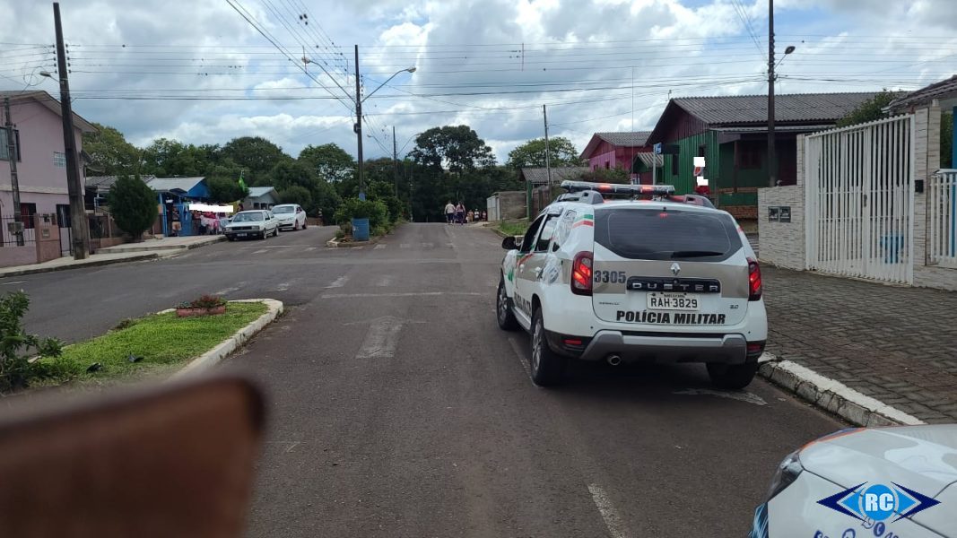 Criança apresentava escoriações pelo corpo, um corte na bochecha direita e suspeita de traumatismo crânioencefálico. Foto: Rádio Capinzal
