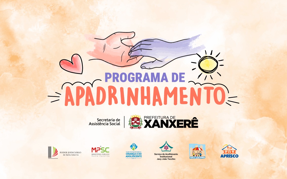 Programa de Apadrinhamento mantém inscrições abertas para novos voluntários