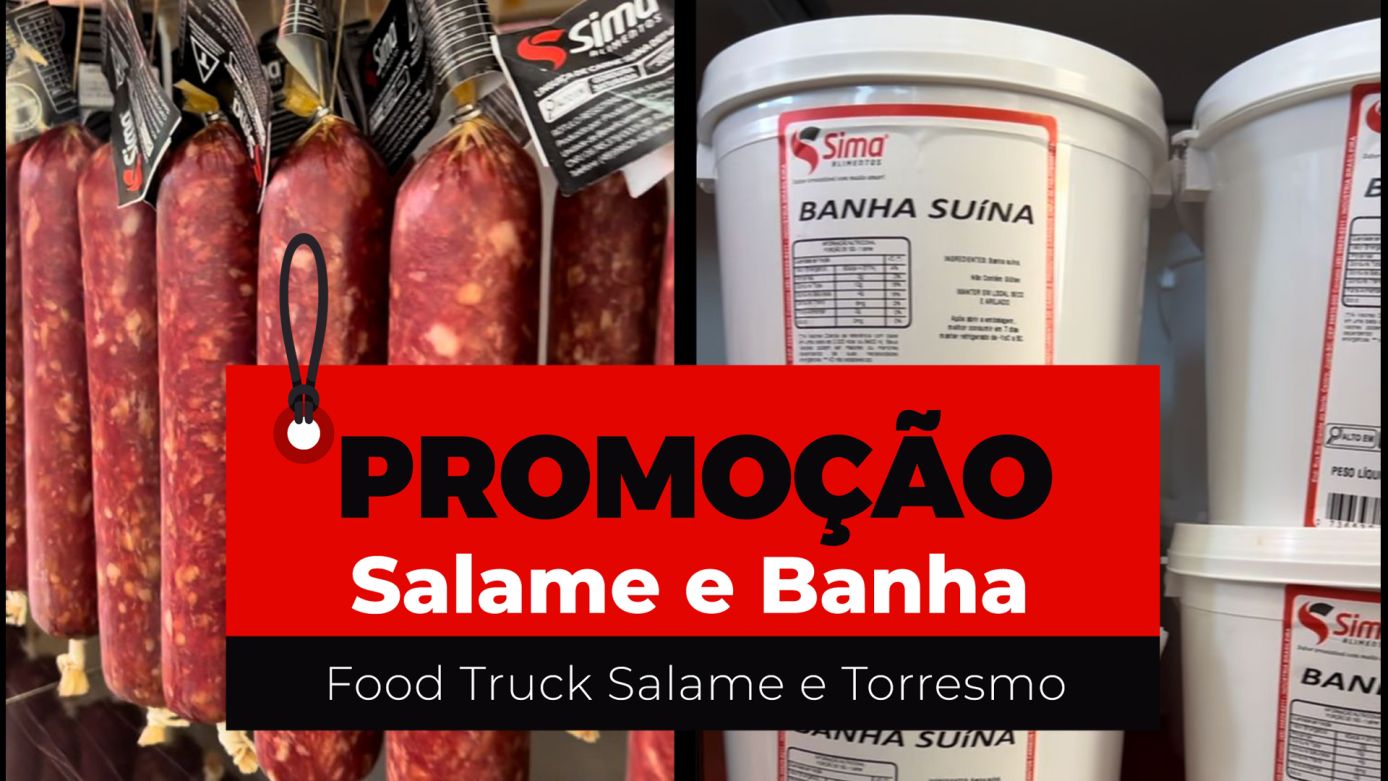 VÍDEO: eu ouvi promoção de salame? Só no Food Truck Salame e Torresmo você encontra!