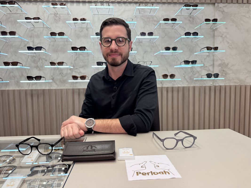 Óptica Pazini apresenta: Perloah, uma marca de óculos de sol e grau desenvolvida especialmente para a fisionomia do Sul do Brasil
