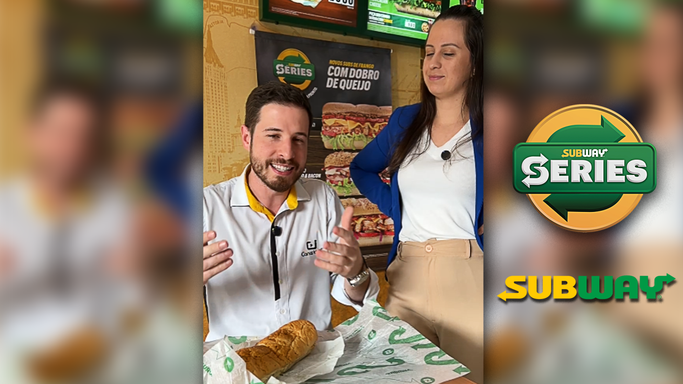 VÍDEO: dividir seu Subway Series com quem você ama é fácil demais!